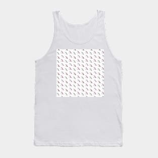 Abstract Unicorn Watercolor Pattern Tank Top